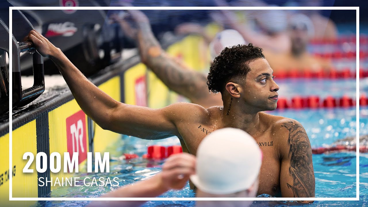 Shaine Casas Dominates Men's 200M Individual Medley | TYR Pro Swim Series I San Antonio