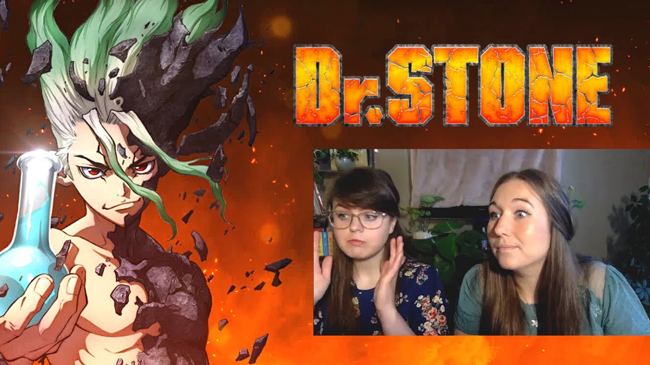 MY SISTERS REACT TO ANIME! (Dr. Stone ep 1)