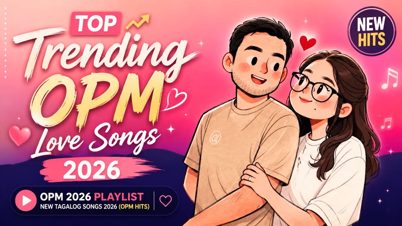 TOP Trending OPM Love Songs 2026 💖 OPM 2026 Playlist - New Tagalog Songs 2026 (OPM Hits)