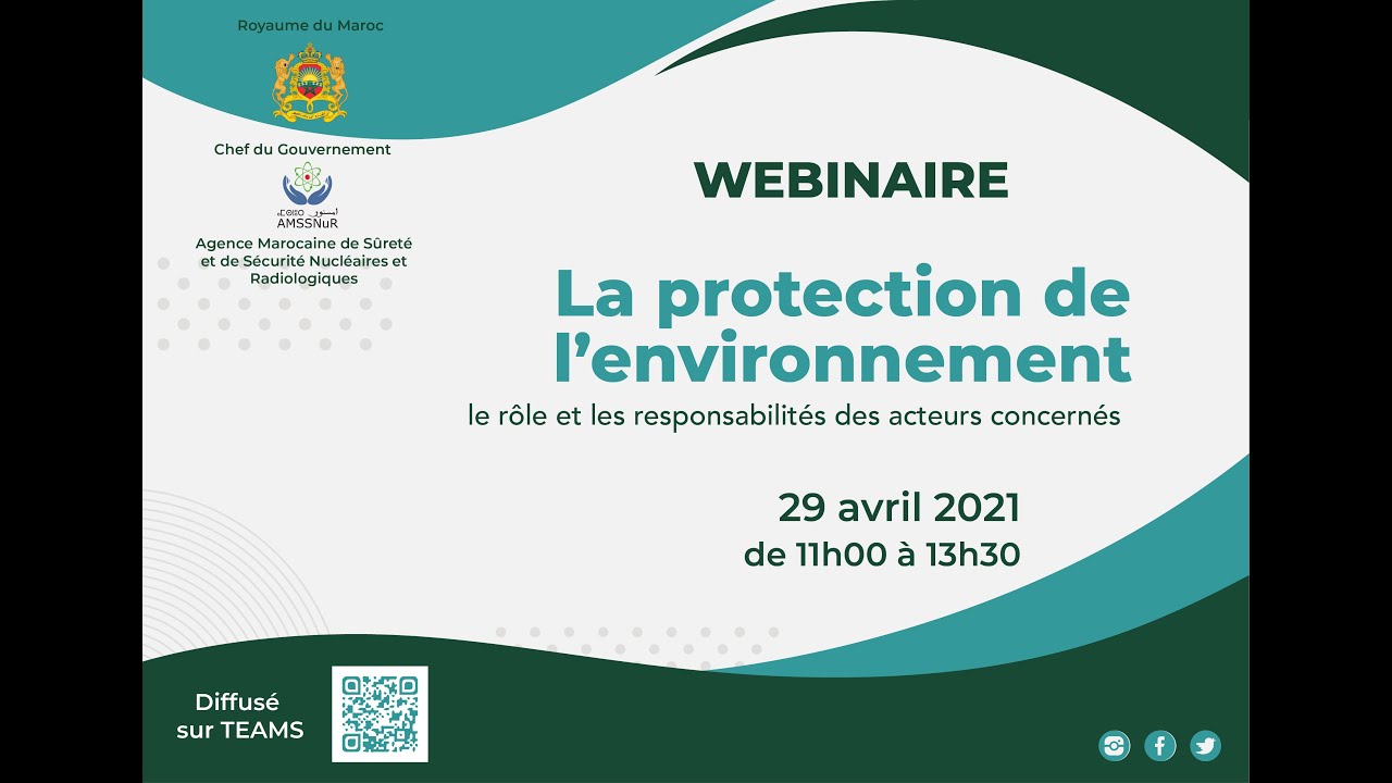 Webinaire : Protection de l'environnement - Le rôle et les responsabilités des acteurs concernés