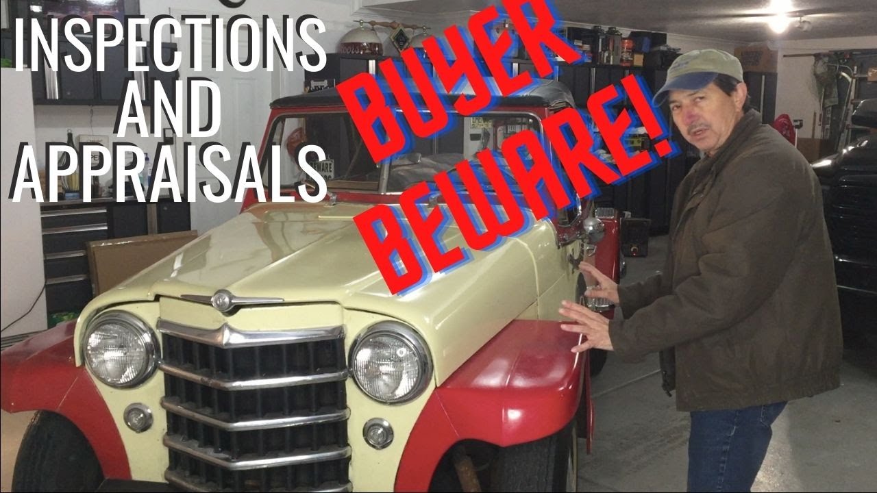 How to do a classic car inspection and value appraisal. Buyer Beware. Good, Bad and Danger!