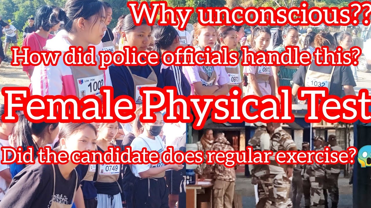 Police Recruitment Physical Test Longleng 2026