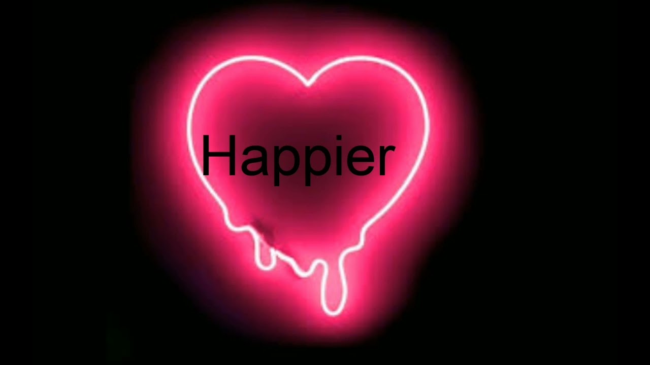 marshmello ft. bastille - happier (slowed)
