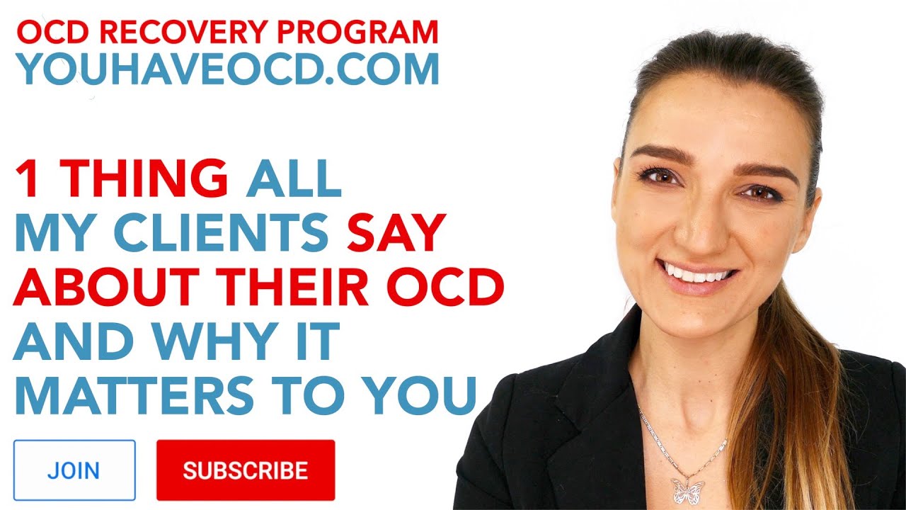One Thing All My Clients Tell Me  - PURE O, ROCD, HOCD, POCD, HARM OCD, Contamination