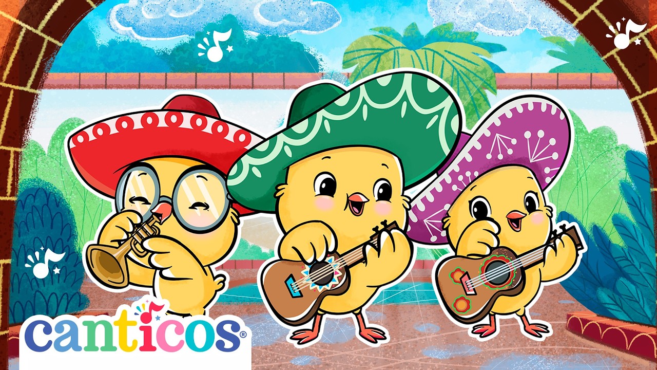 Jarabe tapatío🪘La Vaca Lola🐄 Canciones Infantiles Para Niños 🐥Canticos