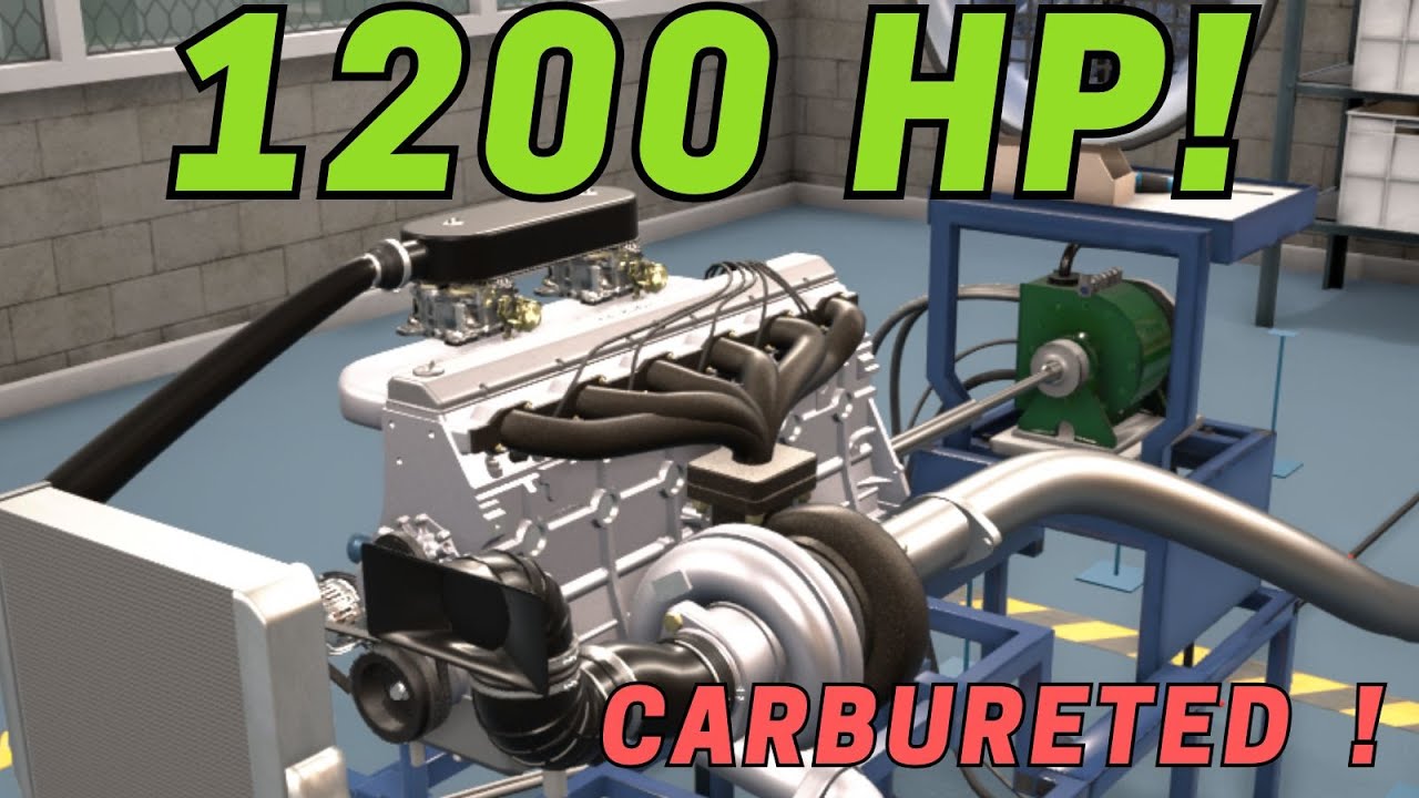 A CARBED INLINE 6 ENGINE ON E - Automation the car company tycoon