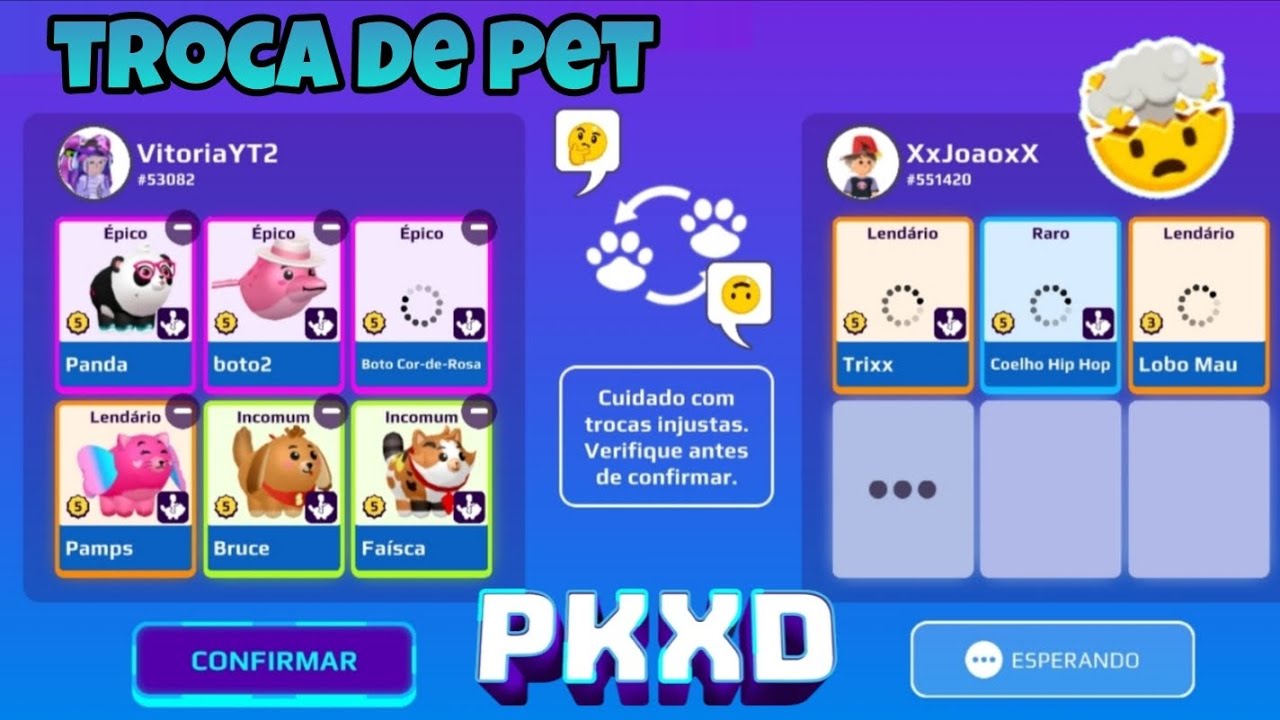 Troca de Pets Depois de 1 Ano na Minha Conta Secundária! 😱 PK XD