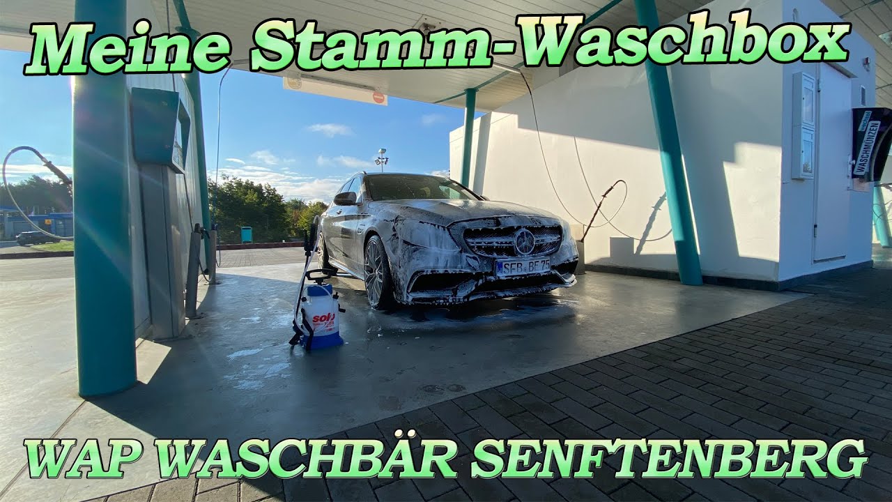 Meine Stamm-Waschbox! WAP-Waschb&auml;r Auto Waschbox in Senftenberg - Rundgang und Ausstattung