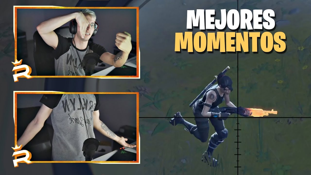 MIS MEJORES CLIPS, MOMENTOS Y RISAS EN FORTNITE 2 | Robleis