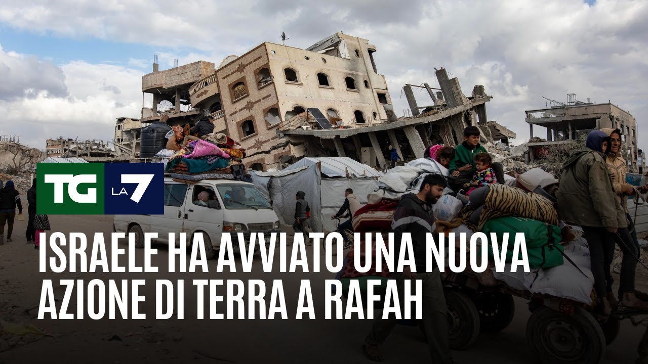 Israele ha avviato una nuova azione di terra a Rafah