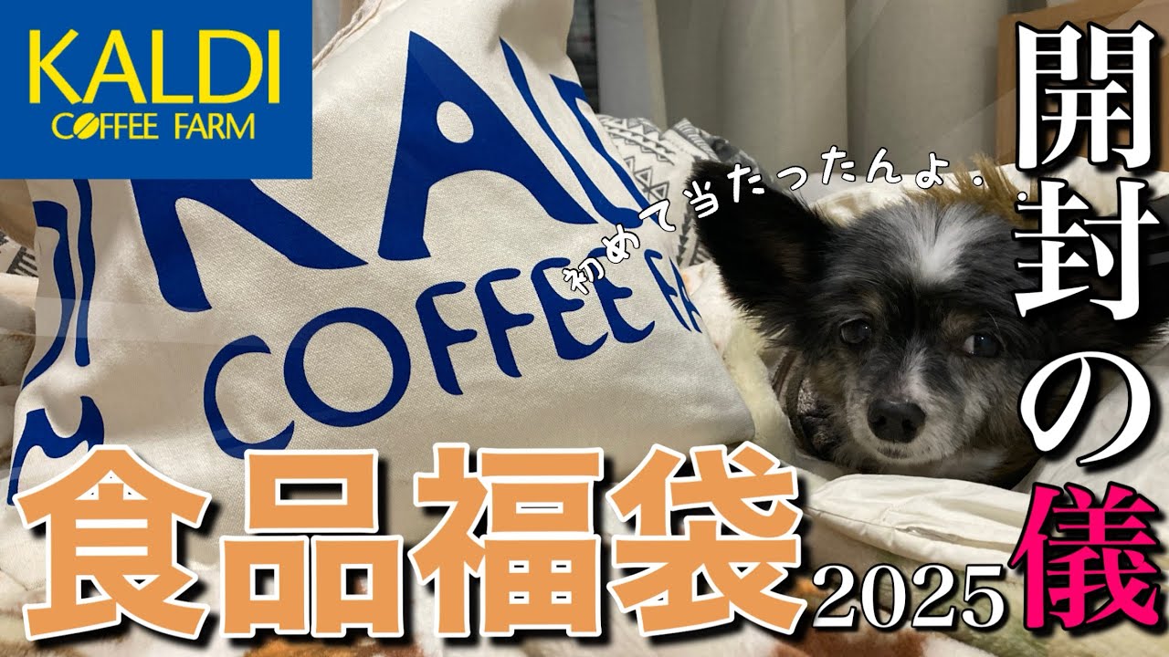 【福袋2025】合計20点！総額1万円以上？カルディ食品福袋（5千円）を開封していく