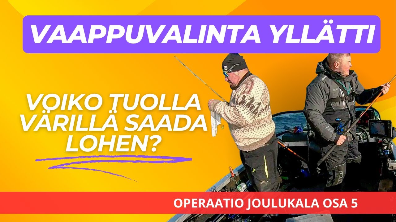 Operaatio joulukala #5 | TÄKYRAKSEJA JA RÄIKÄN PÄRINÄÄ