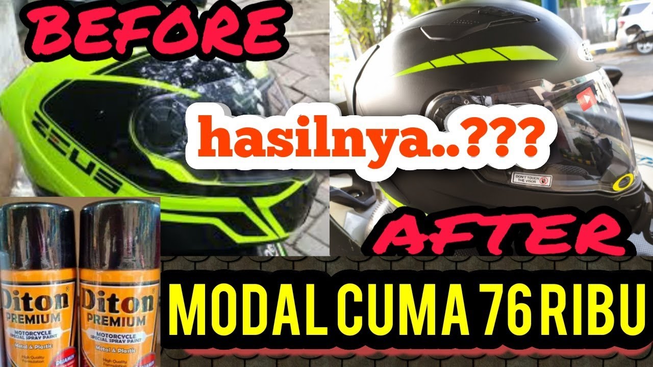 CAT HELM MURAH,  CEPAT  & PRAKTIS DENGAN DITON PREMIUM