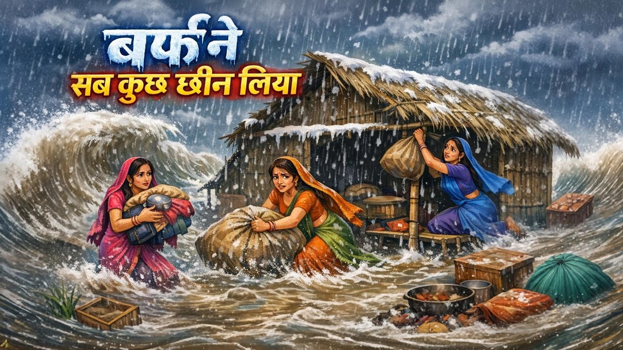 ठंड में गरीब पर बर्फ का कहर हिंदी कहानी | Moral stories | Hindi Kahaniyan | Kahani | Stories