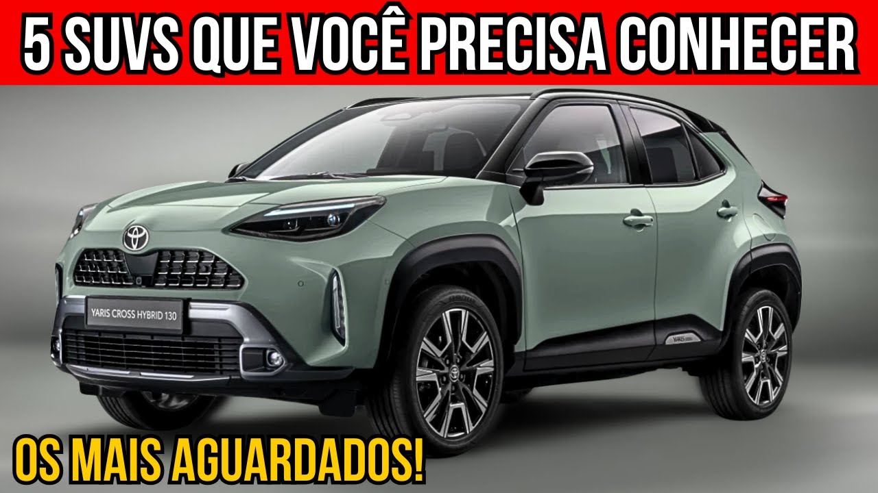 5 SUVs ZERO KM para COMPRAR em 2026! Tecnologias HÍBRIDAS que Você PRECISA CONHECER
