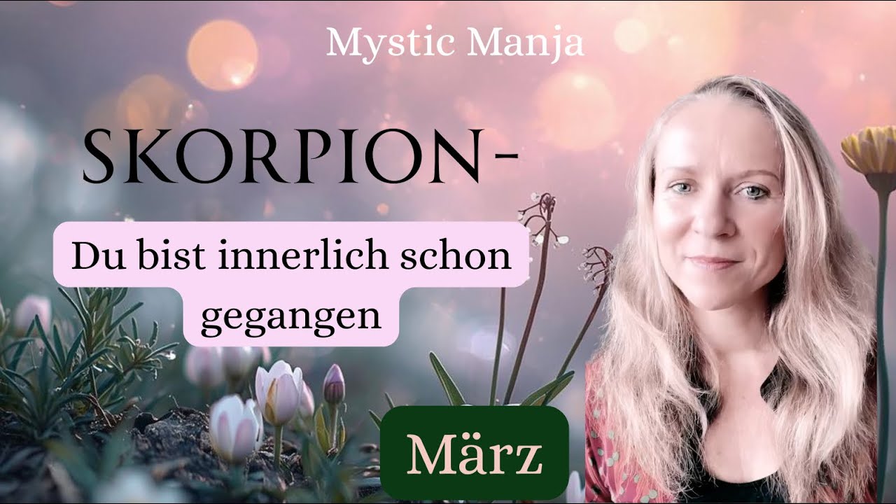 Skorpion ♏️ Der stille Abschied. Du lässt los, auch wenn es schmerzt. Das Ende der Überforderung.
