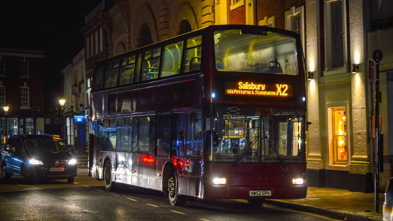 *SCREAMING B7* Salisbury Reds 1997 HW52EPV on route X2 to Salisbury 02/02/2026