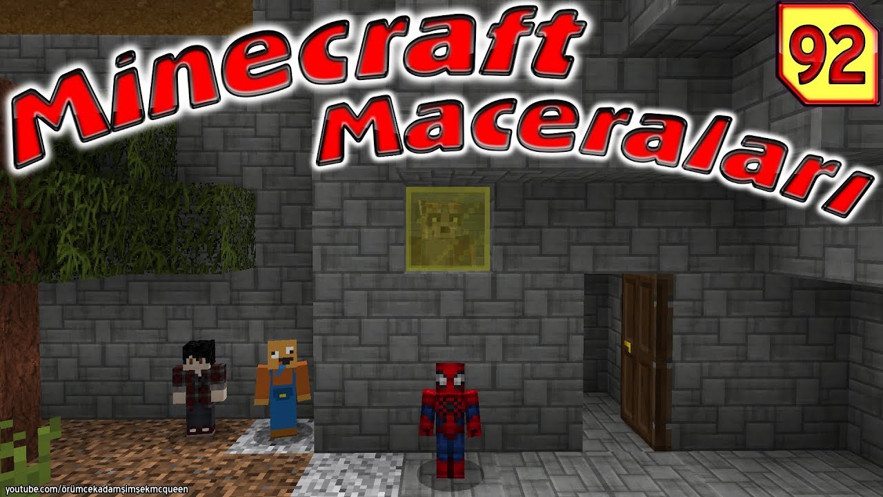 ÖRÜMCEK BEBEK KURTADAMI BULDU (Minecraft Maceraları Örümcek Adam)
