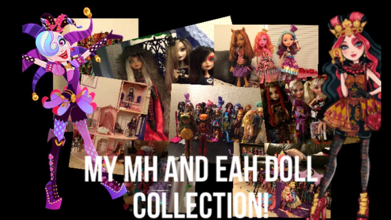 My Monster High and Ever After High collection!