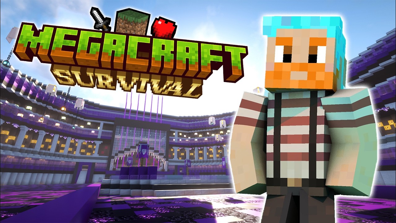 MEGACRAFT: SURVIVAL - A Minecraft Event | 15th February 2026 | YouTube VOD