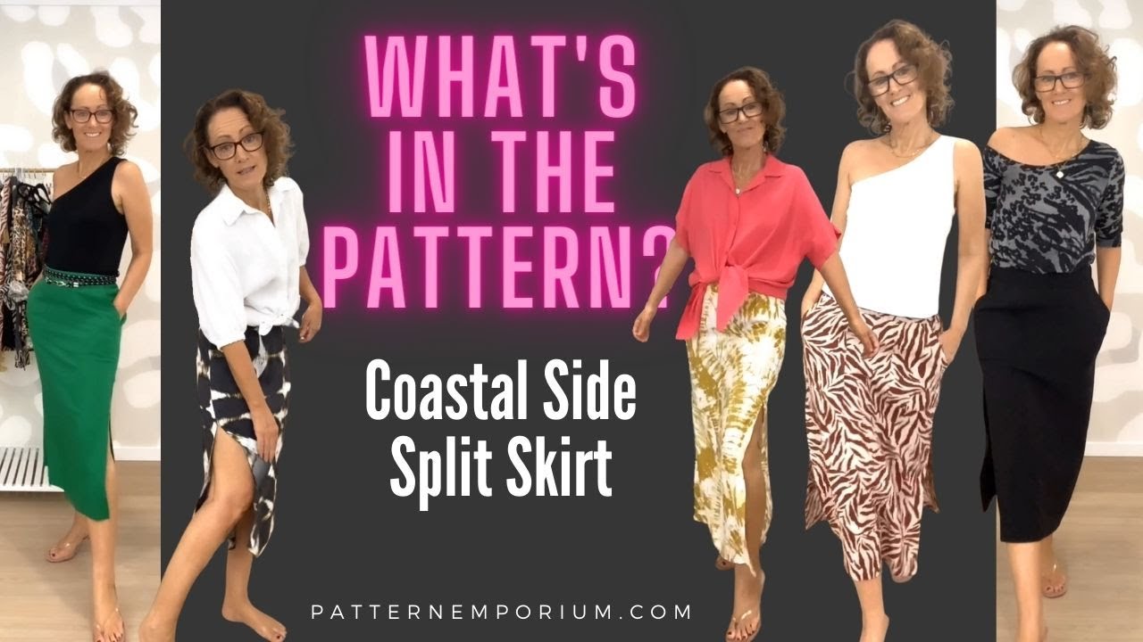 WHAT'S IN THE PATTERN | Coastal Side Split Skirt