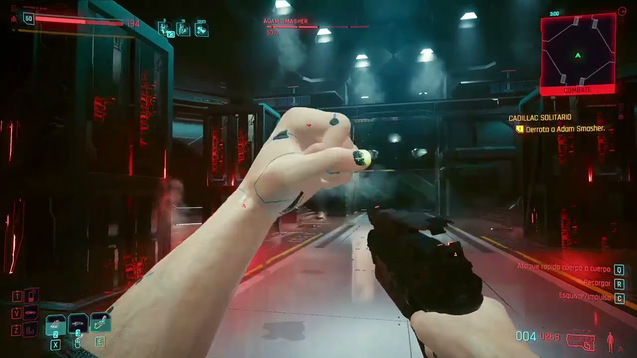 Cyberbug 2077 Adam Smasher fight v2.3