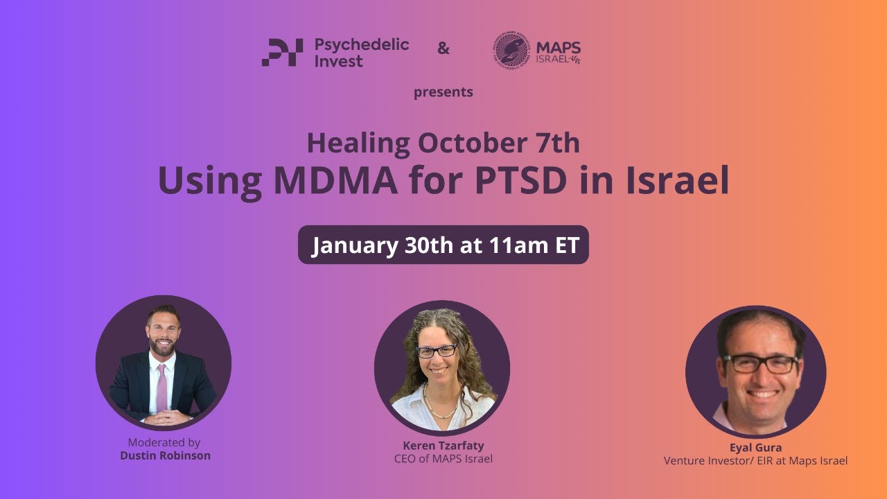 Healing October 7th: Using MDMA for PTSD in Israel