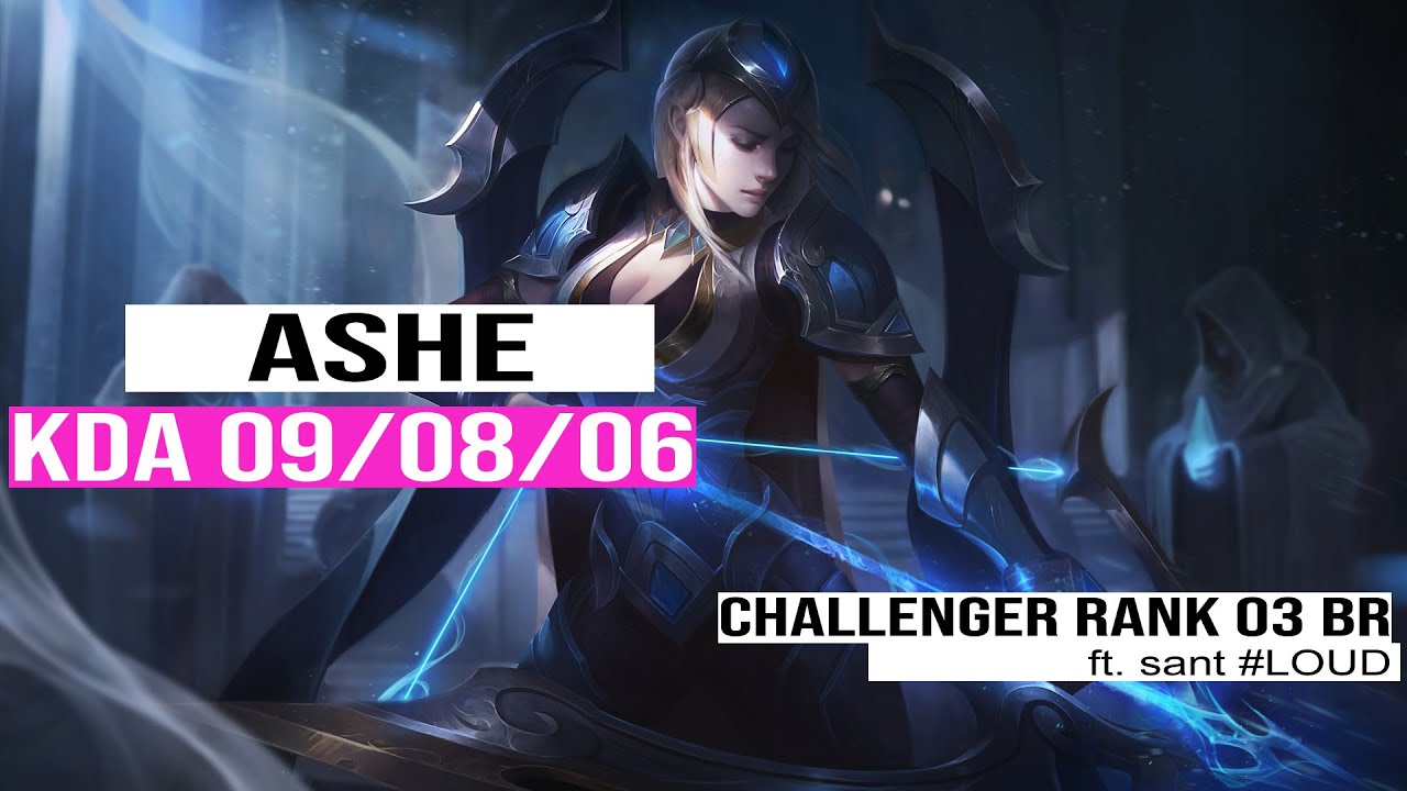 Ashe vs Corki ADC | LOUD Sant | Challenger BR Patch 14.11 Season 14