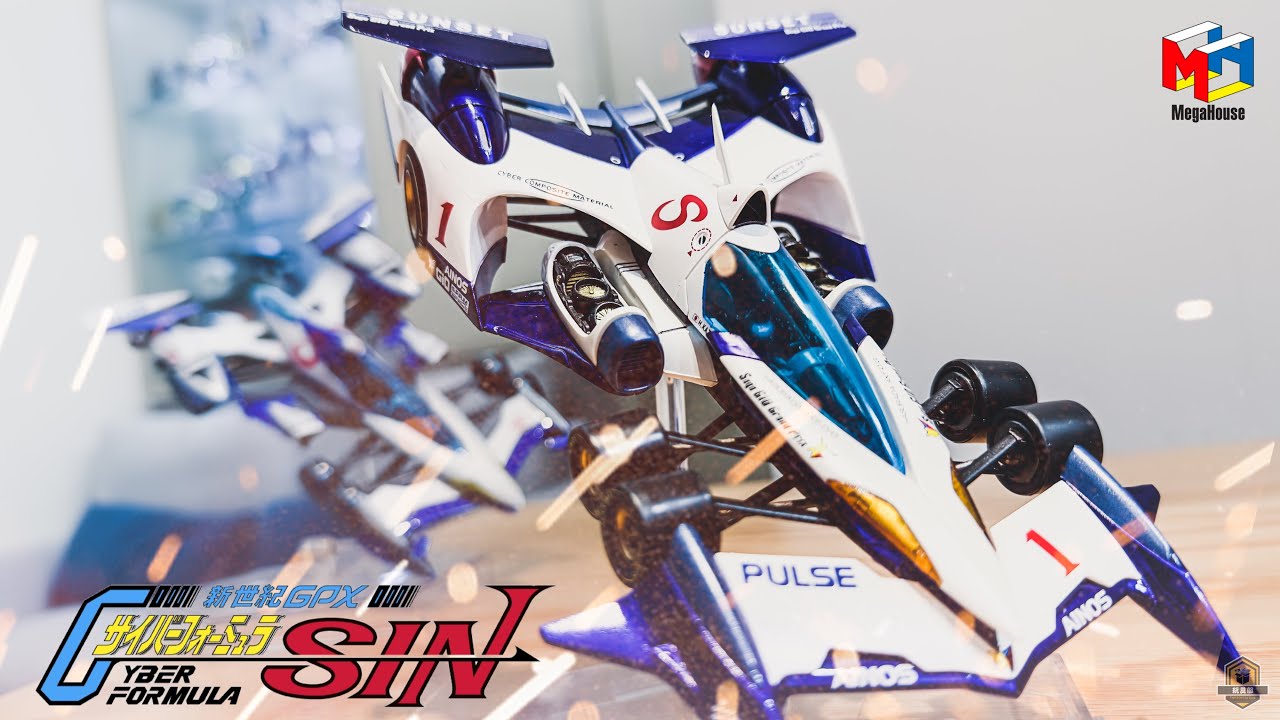 💥入坑!努力搵錢錢買阿斯拉!💥MegaHouse v-Asurada AKF-0/G Livery Edition New Gen GPX Cyber Formula SIN