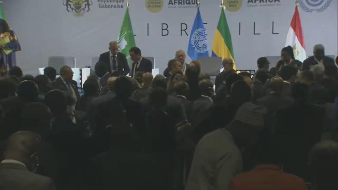 CÉRÉMONIE D'OUVERTURE SEMAINE AFRICANE DU CLIMAT