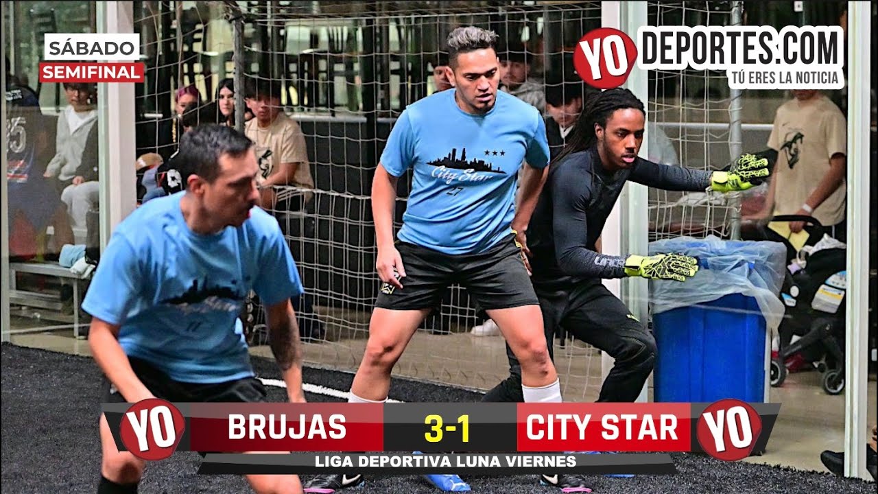Brujas 🆚 City Star S&aacute;bado Semifinal Liga Deportiva Luna #yodeportes