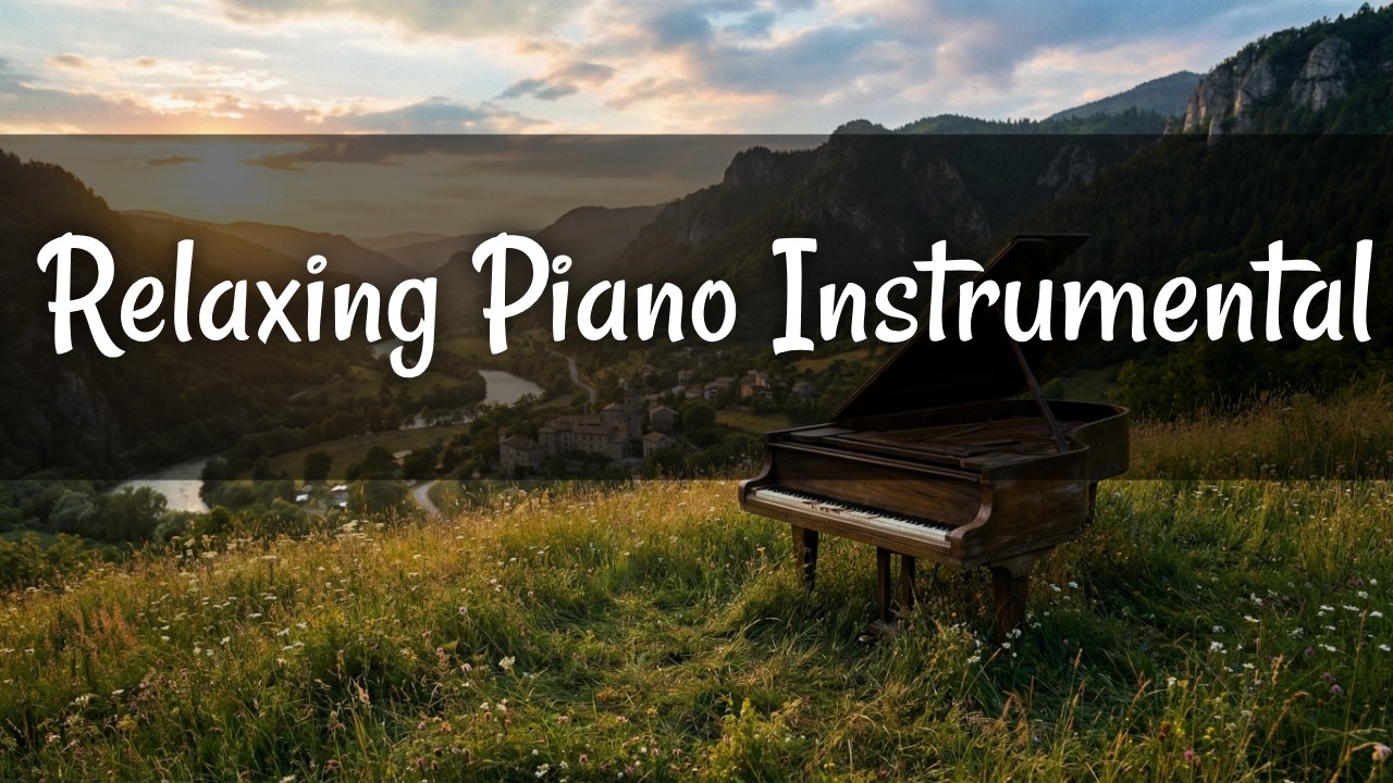 Relaxing Solo Piano Music 🎹 1 Hour Calm Instrumental for Focus & Study
