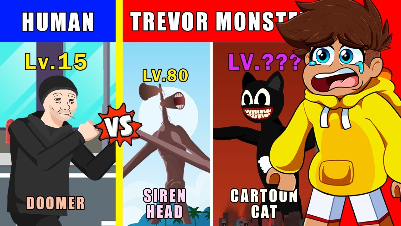 HUMANOS vs SEA EATER vs CARTOON CAT quem ganha? | Saito Reage
