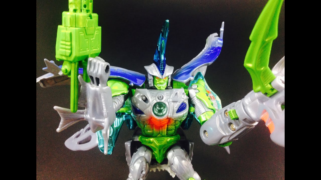 REVISION TRANSFORMERS BEAST WARS TRANSMETALS CYBERSHARK EN ESPAÑOL