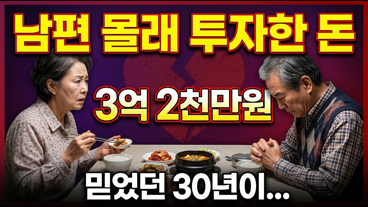 [노후자금사연] 노후자금 3억 투자 사기로 집까지 잃었습니다