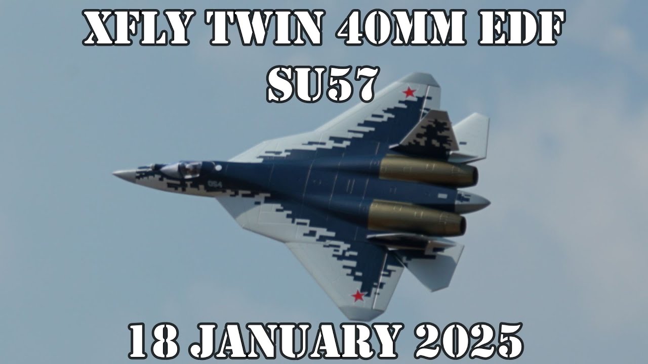 FT Flying Session 2/2025 - Xfly SU57  -  18 January 2025