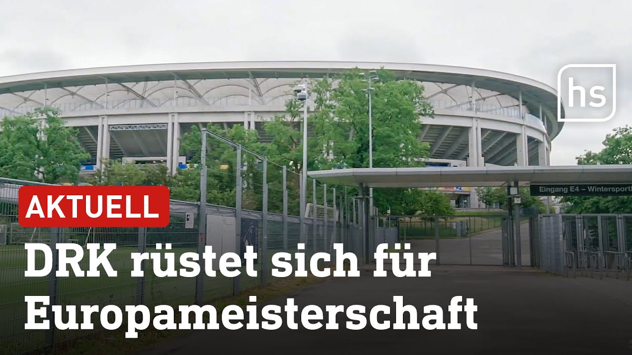 DRK-Einsatzplanung für EM 2024 | hessenschau