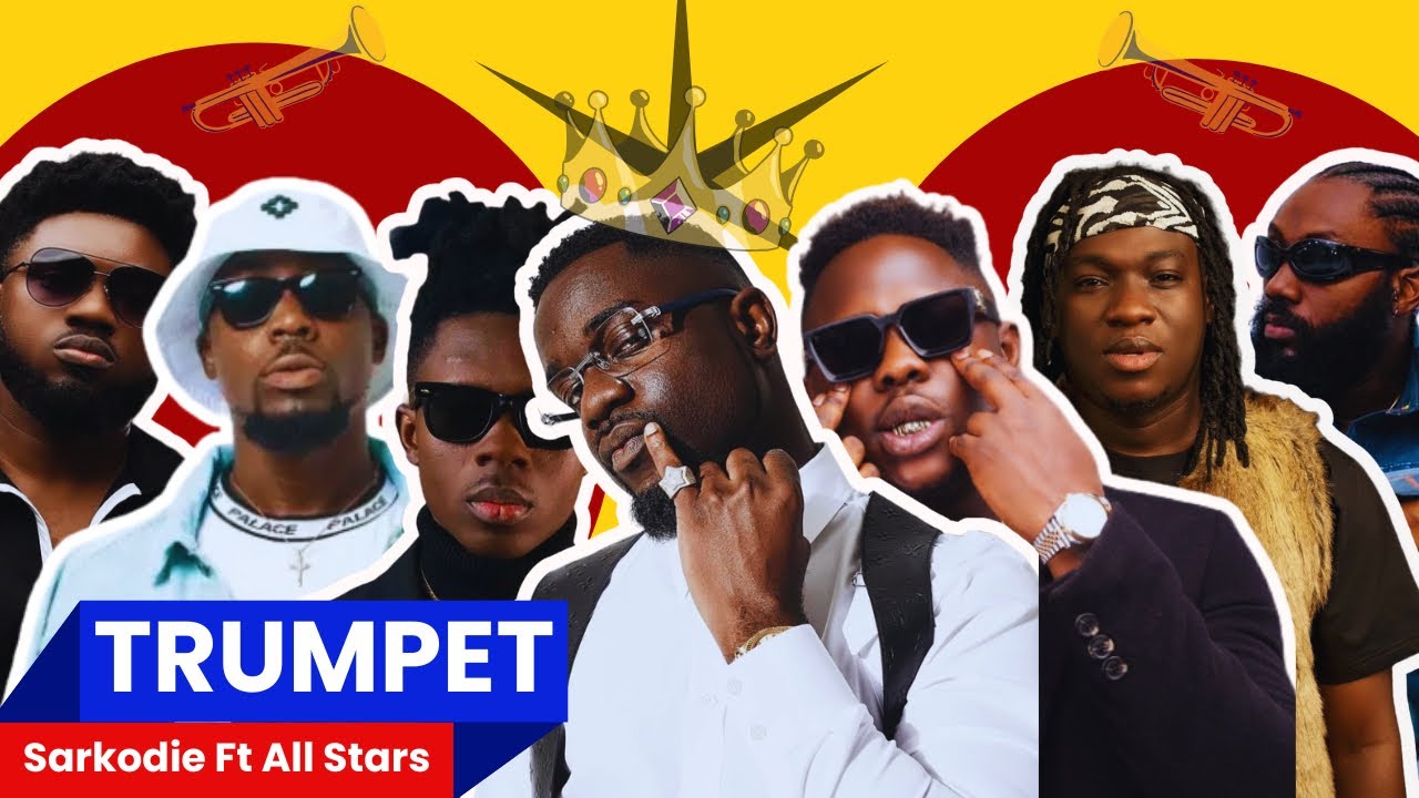 Sarkodie Ft Medikal, TeePhlow, Strongman, Koo Ntakra, Donzy & Pappy Kojo | Trumpet ( Reaction )