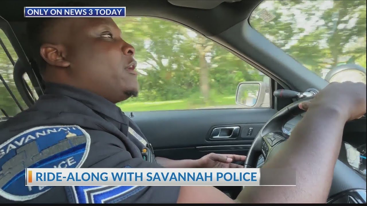 WSAV takes a ride-along with Savannah Police