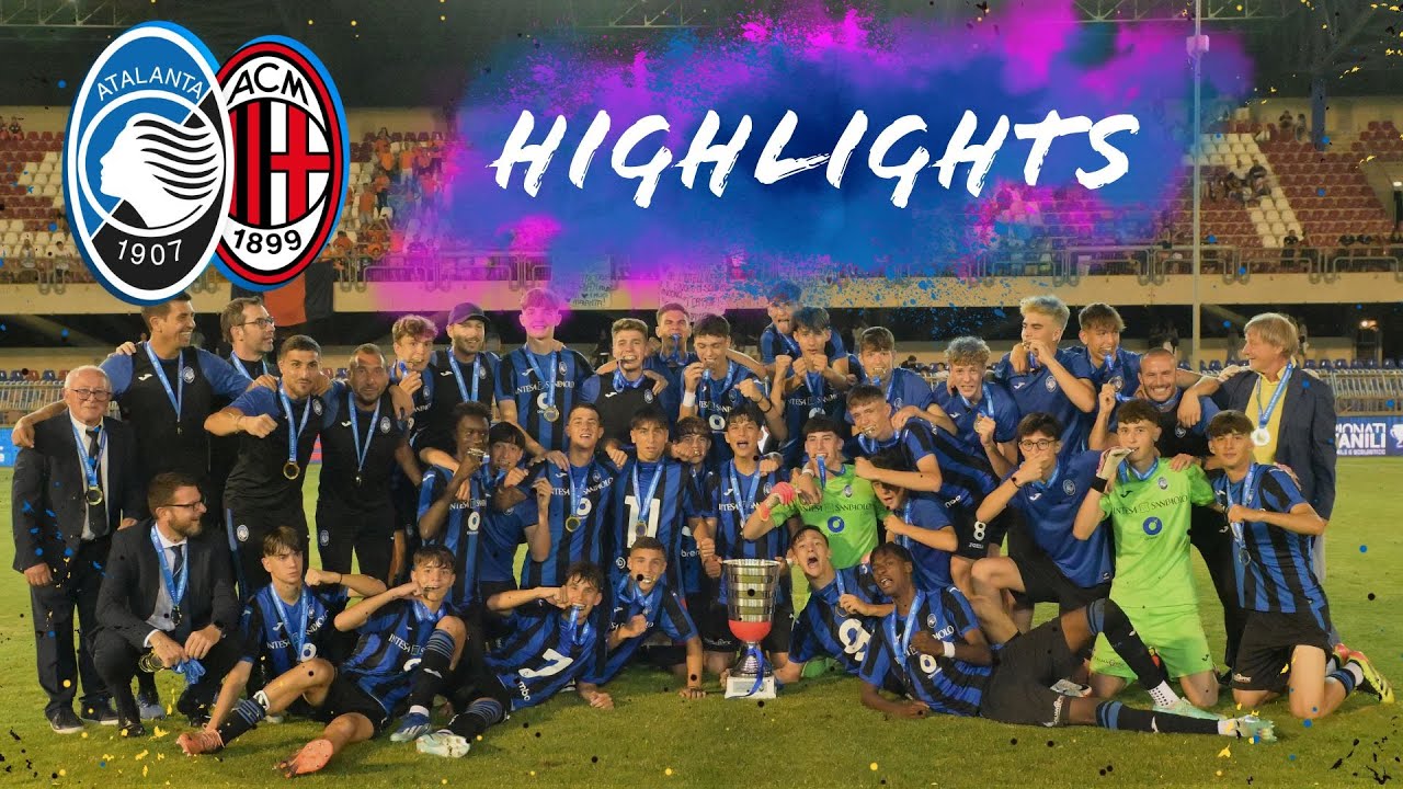 U16 CAMPIONE D'ITALIA! 🏆 | Atalanta-Milan 3-2 | Highlights
