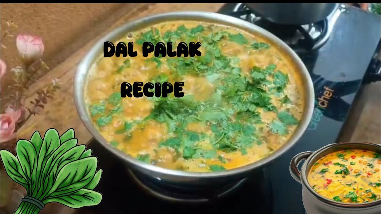 Dal palak recipe... Yummy and tasty 