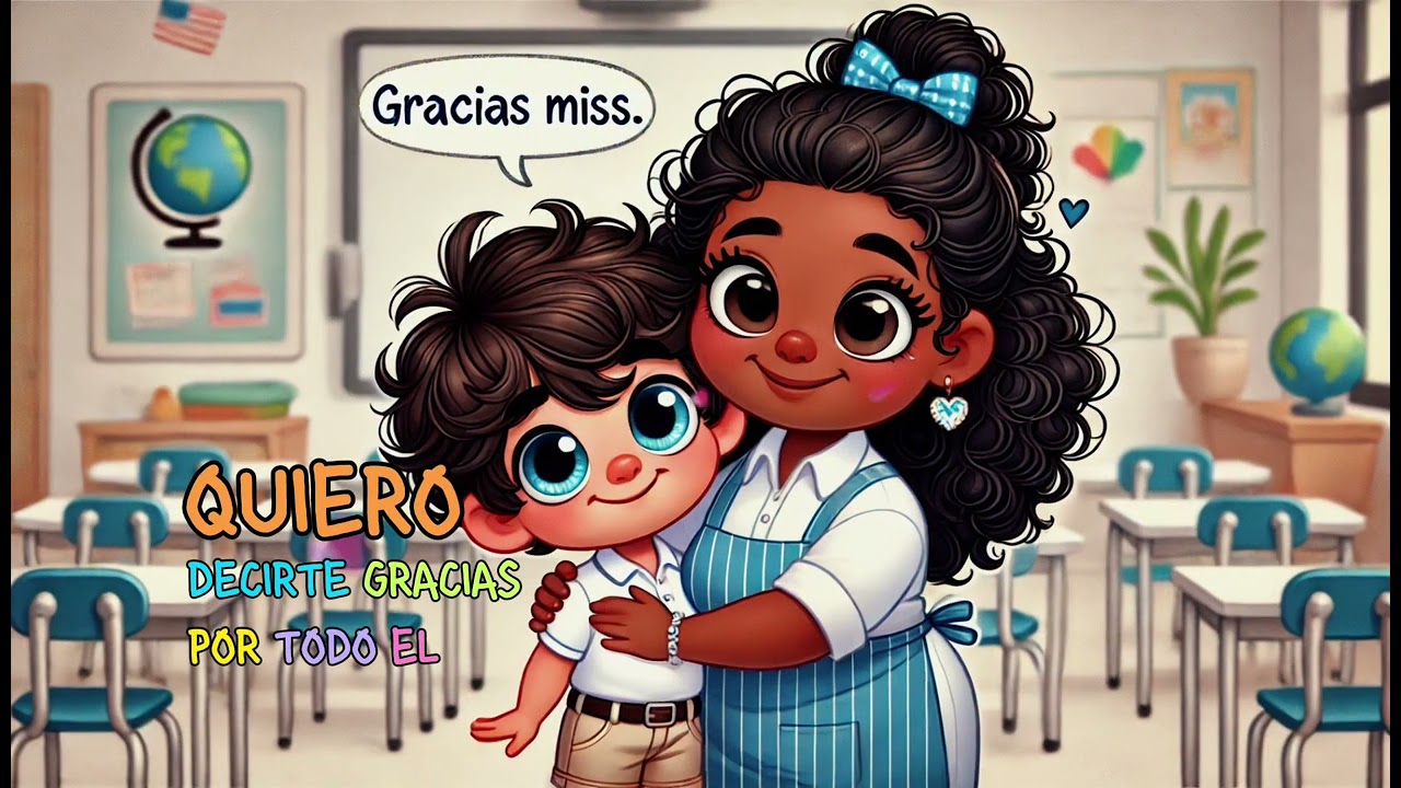 Querida Maestra 💖 (canción del día del maestro) (música infantil)