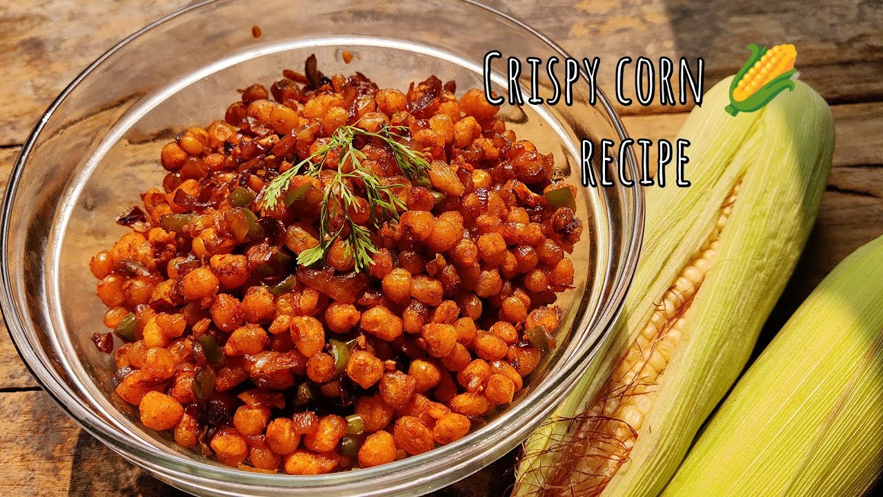 RESTAURANT STYLE AT HOME | CRISPY CORN RECIPE | CRISPY FRIED KERNELS