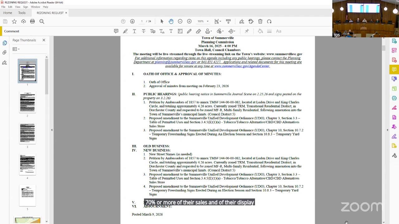 Planning Commission Monday, March 16, 2026 @4PM