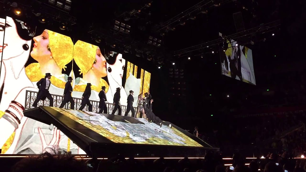 Madonna Candy Shop and Material Girl Rebel Heart Tour Sydney Australia 19 March 2016