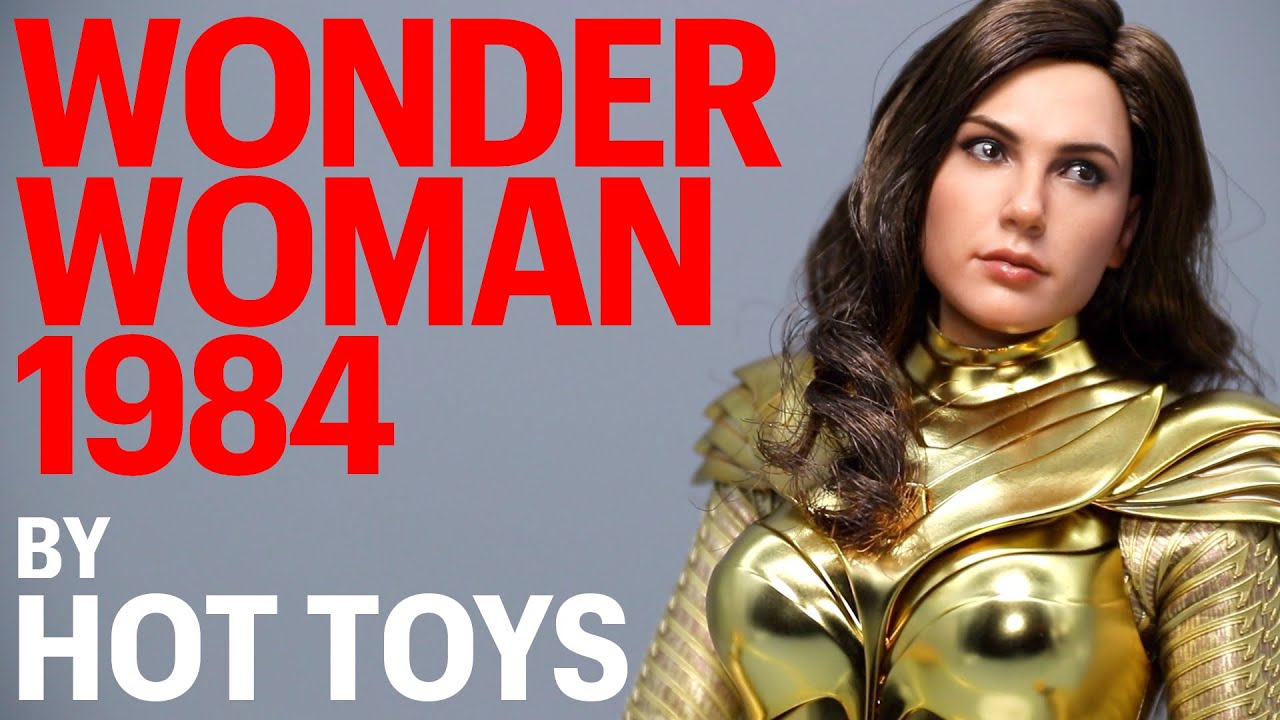Hot Toys Wonder Woman Golden Armor Deluxe Version WW84 MMS578 1/6 Scale Figure Unboxing & Review