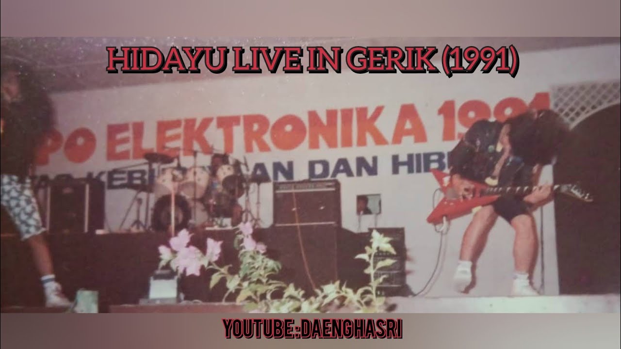 Hidayu LIVE in Gerik (1991)