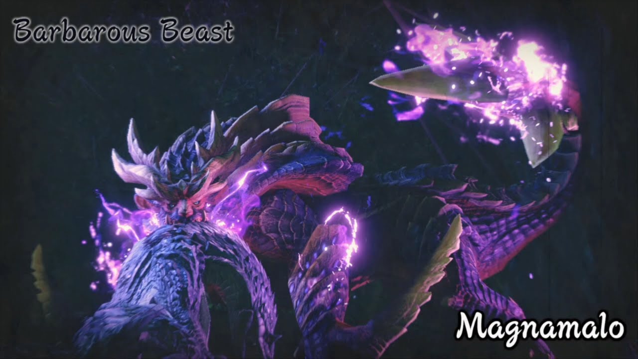 MH Rise Magnamalo Intro