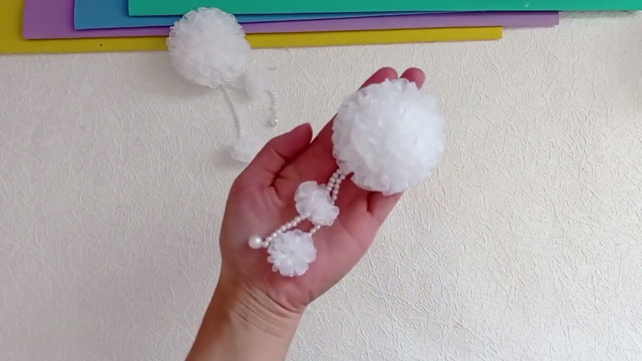 DIY 🎀!!! Бантики из органзы. Проще не бывает. Аксессуар на все случаи