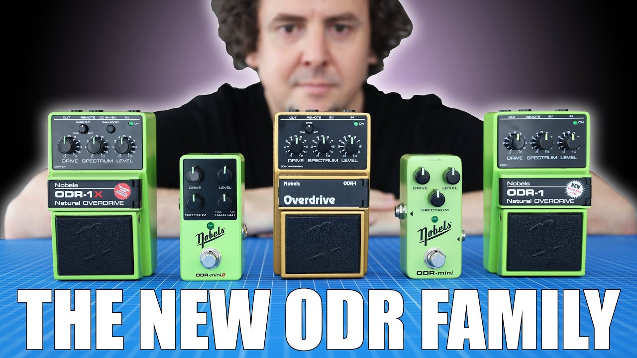 Introducing the Nobels ODR-1X and ODR-mini 2 overdrive pedals | Which one should YOU buy?!